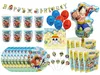 One Piece - Kindergeburtstags-Set (61-teilig) Teller Becher Produktbild-Vorschau 1