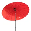 A red patio umbrella is shown against a white background. Anteprima dell’immagine prodotto