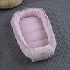 Mini PUNKTE Rosa/ MINKY ROSA Babynestchen Unterlage 2 Tlg Produktbild-Vorschau 5