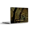 MuchoWow® Laptop Aufkleber Sticker Cover New York - Karte - Produktbild-Vorschau 1