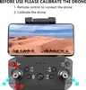 Dron s kamerou HD 1080P, FPV WiFi živý přenos dron pro děti Náhled obrázku produktu 3