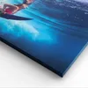 Bild auf Leinwand - Leinwandbild - Einteilig - Surfen Frau Produktbild-Vorschau 5