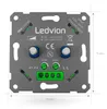 Ledvion LED Doppeldimmer Schalter 100W 240V weiß Produktbild-Vorschau 9