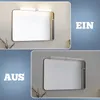 ZMH Spiegelleuchte  LED 40CM Wandlampe  Lampe 6W  Wand Produktbild-Vorschau 4