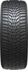 A close-up, top-down view of a car tire tread. Anteprima dell’immagine prodotto