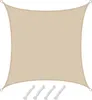 Voile d'ombrage UV 3x3 m HDPE carré Protection solaire Abri Voir les images du produit 1