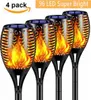 96 LED Solar Flammenlicht, Topchances 4 Stück Solarleuchte Produktbild-Vorschau 1