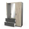 Kleiderschrank >Ready2< in Eiche/sidewalk aus Produktbild-Vorschau 5