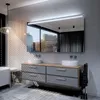 Badspiegel mit LED Beleuchtung - Giza - 180 cm, 80 cm Produktbild-Vorschau 4