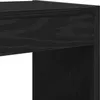 Bücherregal Schwarz Eichen-Optik 40 x 30 x 198 cm Produktbild-Vorschau 5