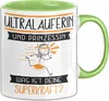 Ultraläuferin Und Prinzessin Tasse Geschenk Für Eine Produktbild-Vorschau 1
