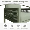 Merax záhradná obývacia súprava s oceľovým rámom, súprava Náhľad obrázku produktu 3
