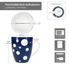 Pula dunkelblau Punkte 6er Set Kaffeebecher 300ml Produktbild-Vorschau 6