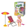 BABY born Minis - Playset Summertime, Puppe Lara 7cm, Produktbild-Vorschau 1