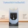 A light blue slush machine with a control panel is shown against a light gray and white background. Produktbild-Vorschau