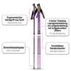 Mucola Nordic Walking Stöcke verstellbar Teleskop Aluminium Produktbild-Vorschau 5