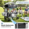 Sekey Bollerwagen Faltbar mit Dach Zwillingsmodus Produktbild-Vorschau 4