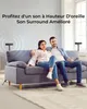 Steady S80 - 1 paire de pieds pour Nova S80 soundbar Pied Voir les images du produit 6