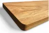 Davanzale in rovere massiccio 170x25x4cm con angoli Anteprima dell’immagine prodotto 2