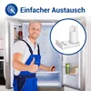 Buchse passend wie Bosch 00169301 Türscharnierbuchse Produktbild-Vorschau 5