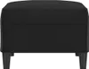 vidaXL Fußhocker Schwarz 70x55x41 cm Kunstleder Produktbild-Vorschau 4