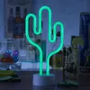 LED NEON Figur Kaktus - Neonlicht - H: 30cm - Batterie oder Produktbild-Vorschau 3