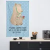 Mr. & Mrs. Panda Wandbild Bär Arzt - Blau Pastell - Produktbild-Vorschau 3