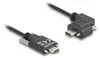 DELOCK USB Kabel C -> C St/St mit Schrauben gewinkelt  Voir les images du produit 1