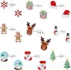 Weihnachtsohrringe: Kinder & Damen Ohrstecker Silber 925 Produktbild-Vorschau 2