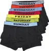 Boxers / caleçons pour hommes, motif jours de la semaine, 7 Voir les images du produit 1