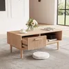 ProximaX Rattan Couchtisch mit Stauraum & Schublade | 100 Produktbild-Vorschau 6