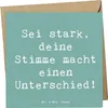 Mr. & Mrs. Panda Glückwunschkarte Spruch Deine Stimme zählt Produktbild-Vorschau 1