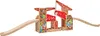Bigjigs binari in legno doppio ponte elevatore Graffiti Anteprima dell’immagine prodotto 1