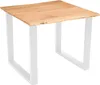 Esszimmertisch 80x80 cm Quinn, echte Baumkante, Produktbild-Vorschau 1