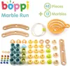 boppi marble run Labirinto di bambù ecologico da 48 pezzi Anteprima dell’immagine prodotto 2