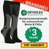 OrthoLeg™ Kompressionsstrümpfe Stützstrümpfe Spezial 3 Paar Produktbild-Vorschau 1