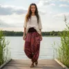 Sommerliche Aladinhose Patchwork Pluderhose, Hippie Hose - Produktbild-Vorschau 6
