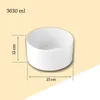 Piatto Wilmax da 23 cm, 3630 ml, in porcellana, bianco Anteprima dell’immagine prodotto 13