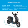 Elektroroller Blu:s Stalker XT2000 - E-Roller mit 950 Watt Produktbild-Vorschau 6