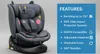 BUF BOOF® B-Joy DELUXE i-Size 40–150 cm Kinderautositz, Produktbild-Vorschau 6