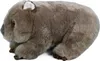 A plush toy wombat is shown from a side-angle on a white background. Produktbild-Vorschau