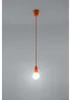 Lampe pendante DIEGO 1 orange 1xE27 15W PVC 90x9x9cm Sollux Voir les images du produit 21