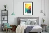 MuchoWow® Gerahmtes Poster Sommer - Laub - Flecken 60x90 cm Produktbild-Vorschau 7