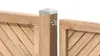 Alberts 212957 Flechtzaunhalter L-Form, galvanisch Náhled obrázku produktu 4