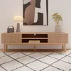 CDGlobal TV-Schrank, Fernsehtisch mit 2 Türen, 150 cm lang, Produktbild-Vorschau 4