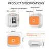 GPS Tracker Katze Hund orange Farbe Produktbild-Vorschau 7
