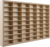 KRUZZEL Sammlervitrine Holz zu 80 Fächen 78,5 x 50 x 4,5 cm Produktbild-Vorschau 1