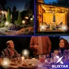 BLIXTAR Lot de 6 lampes solaires à 33 LED, lanterne de Voir les images du produit 6