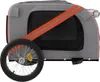 vidaXL Fahrradanhänger Hunde Orange und Schwarz Produktbild-Vorschau 6