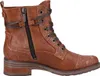 Mustang Damen Boot Stiefelette Prägemuster 7-Loch-Schnürung Produktbild-Vorschau 11